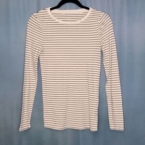 Super Soft And Stretchy Striped Long Sleeve Top